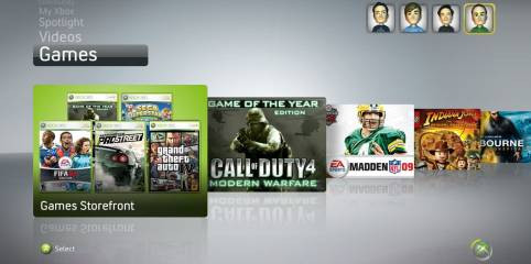 Xbox 360 Fall Dashboard Update