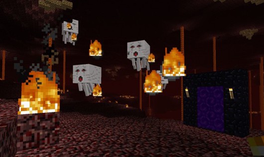 Minecraft Halloween Screenshot