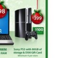 Score A $100 Gift Card When You Buy A PS3 At Walmart